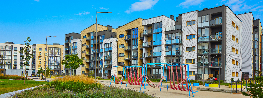 Umoja Greenview Residential Apartments & Courtyard